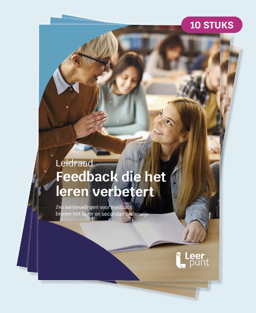 Pakket Leidraad 'Feedback die het leren verbetert'